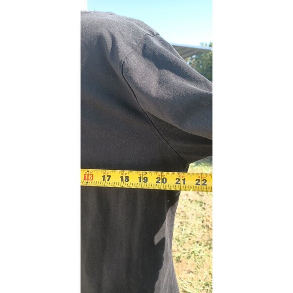 Grimfrost Valhalla Black Men's XXL Viking Gamer Cyberpunk T-Shirt Goth Grunge - Picture 8 of 10